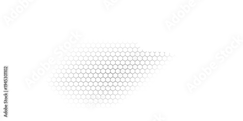 abstract simple geometric hexagonal pattern design.