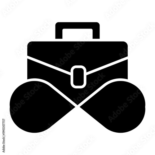 workaholism Solid icon