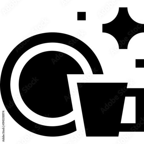 Clean Dishes Wash Dishes Dishwashing Icon