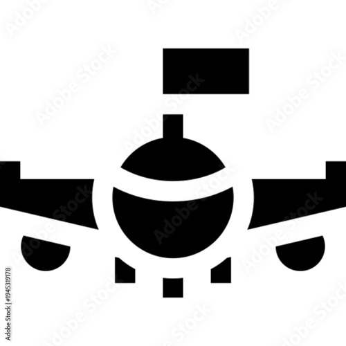 Airplane Flag Aviation National Symbol Icon