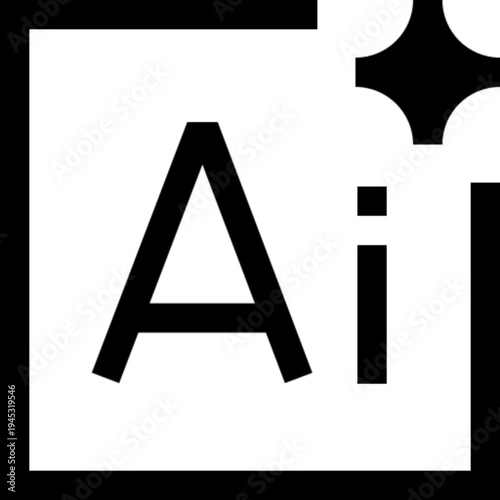 Artificial Intelligence AI Machine Learning Technology Icon