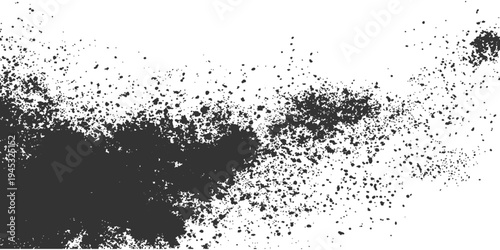 A captivating abstract composition. Grayscale pattern of charcoal dust. This image is very suitable for background image use.