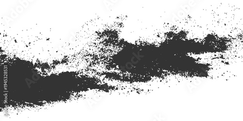 Abstract charcoal streaks creating a striking visual impression with a grunge effect. Perfect for adding a touch of edgy texture to any project.