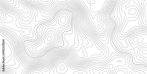 Abstract paper seamless pattern topography map counter map.abstract wavy background. topographic contour background. Topography background. Vector banner. Topo.
