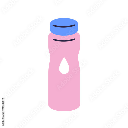 Water bottle, reusable eco tumbler for sport, gym workout, fitness and hiking...