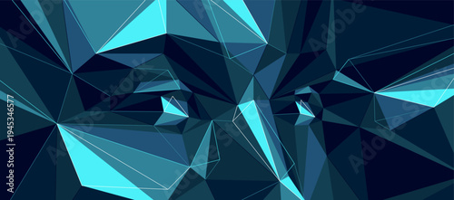 Low poly design of a boy male face in dark colors, vector illustration of a eyes looking at camera polygonal futuristic face wallpaper, artificial intelligence concept.