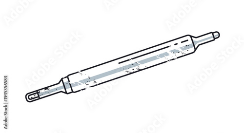 Vintage Thermometer Illustration