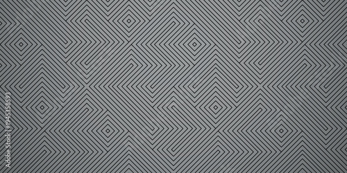 Abstract geometric pattern. A seamless vector background. Gray and black ornament. Graphic modern pattern. Simple lattice graphic design