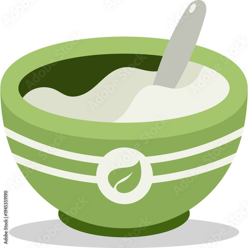 Natural Cream Bowl Icon