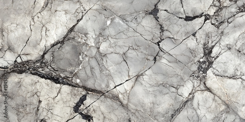 white wall with cracks, abstract background or texture white panoramic background from marble stone texture for design
