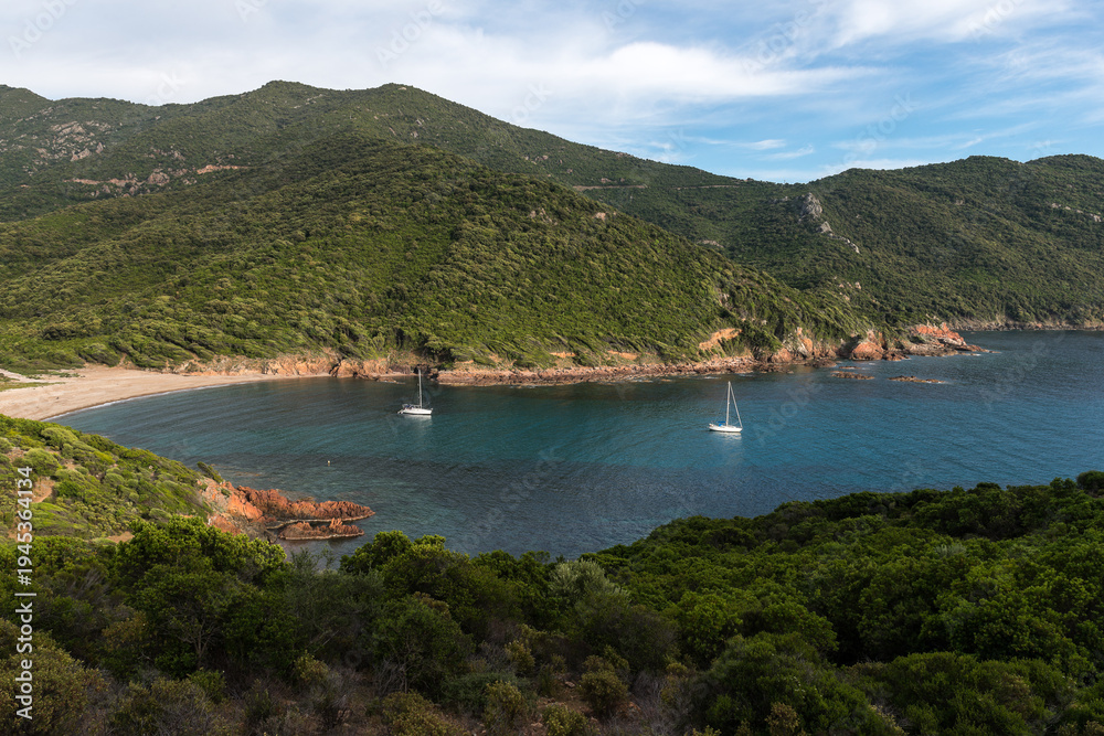 Obraz premium CORSE - Golfe de Girolata