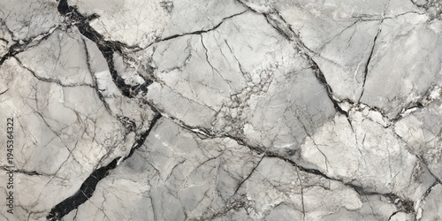 white wall with cracks, abstract background or texture white panoramic background from marble stone texture for design
