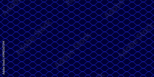 Abstract net background blue for sports, Mesh texture for fishing nets. Seamless pattern for sportswear or soccer goal, volleyball net, basketball hoop, hockey, athletics. Eps10