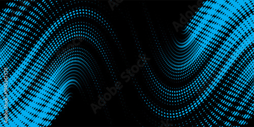 light blue black brush wrap car sticker pattern abstract banner sporty lines light blue black color combination grunge brush pattern, Vector, Eps 10.