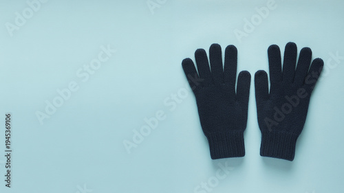PNG ULTRA HD 8K Fashion Gloves - Leather, Wool Knit, Suede Winter Gloves, Various Colors and Textures, Isolated on Pastel Studio Background, Professional Stock Photo