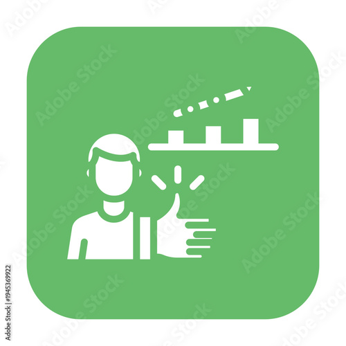 Customer Behavior Vector Icon