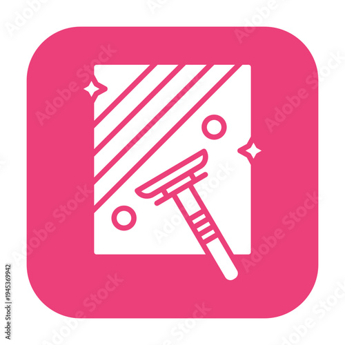 Glass Cleaner Vector Icon