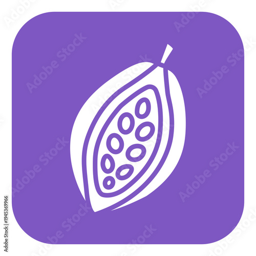 Cacao Vector Icon