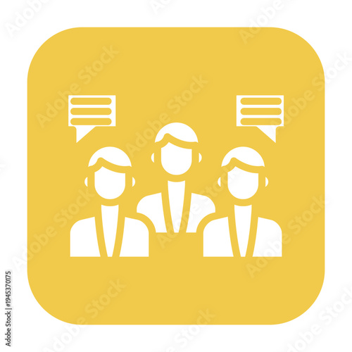 Daily Standup Vector Icon