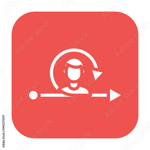 Scrum Master Vector Icon
