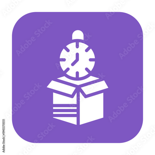 Timebox Vector Icon