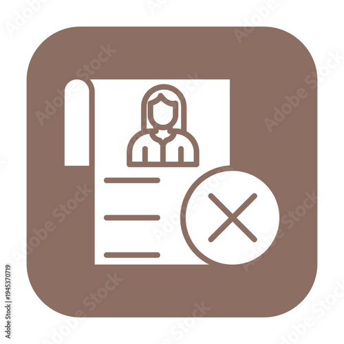 Rejected Vector Icon