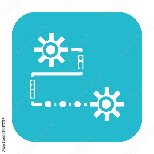 Workflow Vector Icon