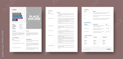 standard operating procedure (sop)