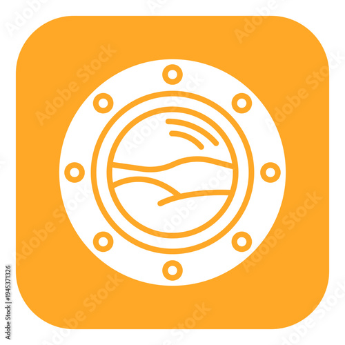 Porthole Vector Icon