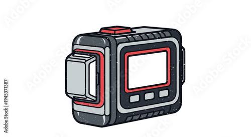 Action Camera Illustration