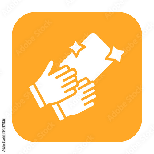 Hand Towel Vector Icon
