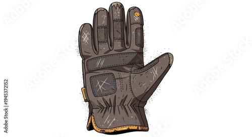 Work Glove Isolated
