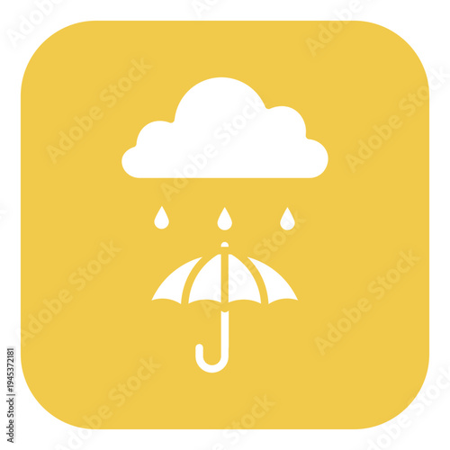 Monsoon Season Vector Icon