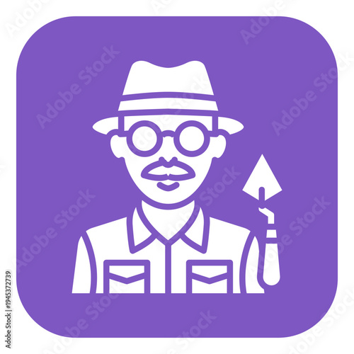 Archaeologist Male Vector Icon