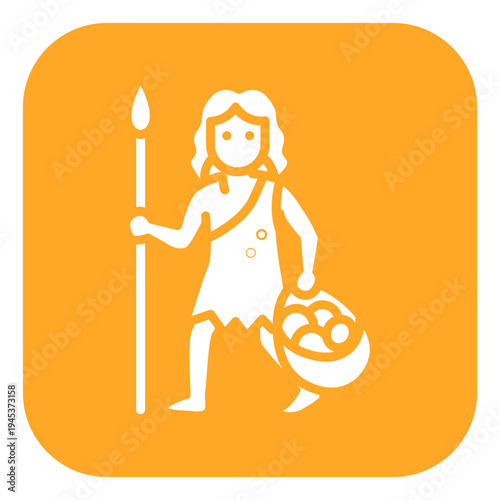 Gatherer Male Vector Icon