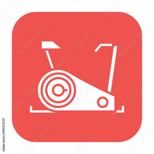 Exercise Bike Vector Icon