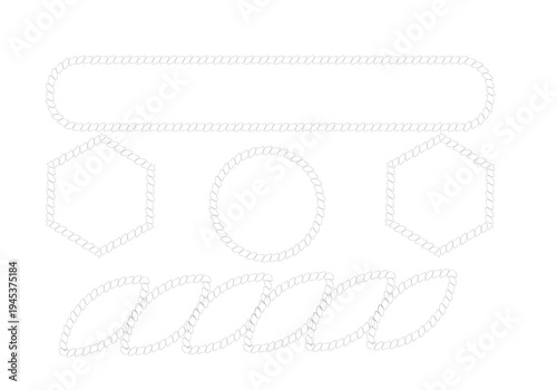 Intricate dan helices forming a complex intertwined structure