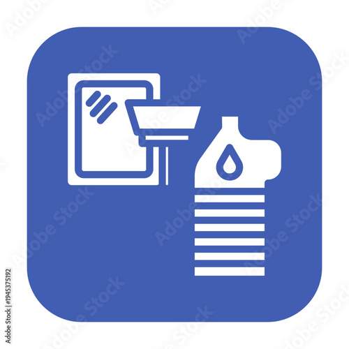 Tile Cleaner Vector Icon