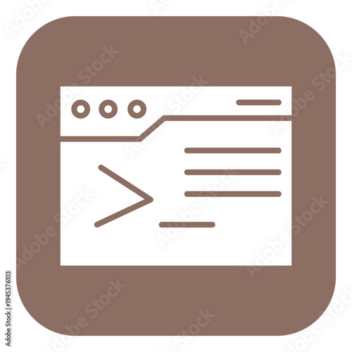 Command Line Vector Icon