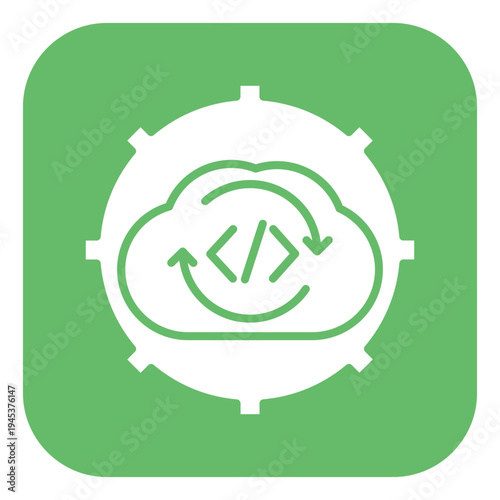 Continuous Integration Vector Icon