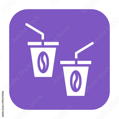 Party Cups Vector Icon