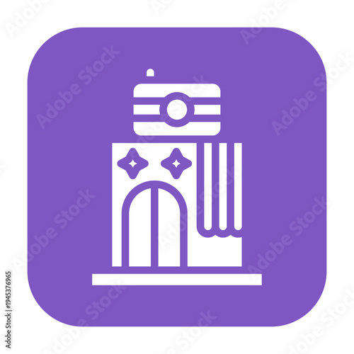 Photo Booth Vector Icon