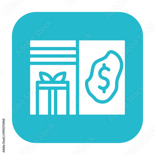 Scratch Card Vector Icon