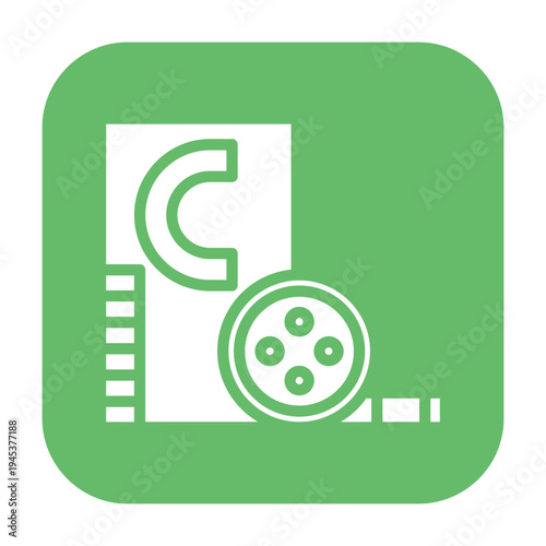 Closed Captions Vector Icon