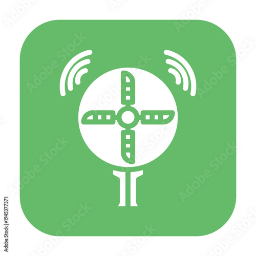 Fan Screening Vector Icon