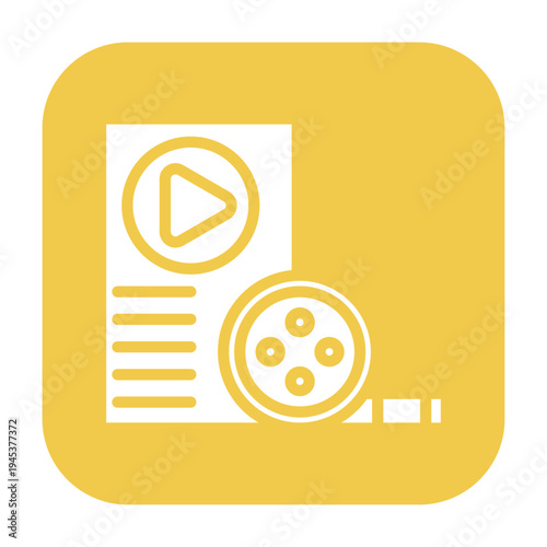 Film Archive Vector Icon