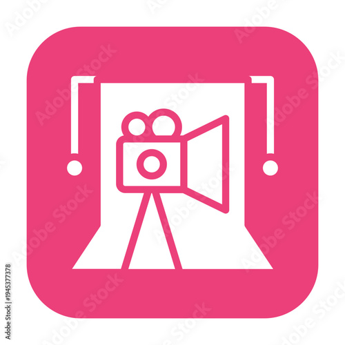 Green Screen Vector Icon