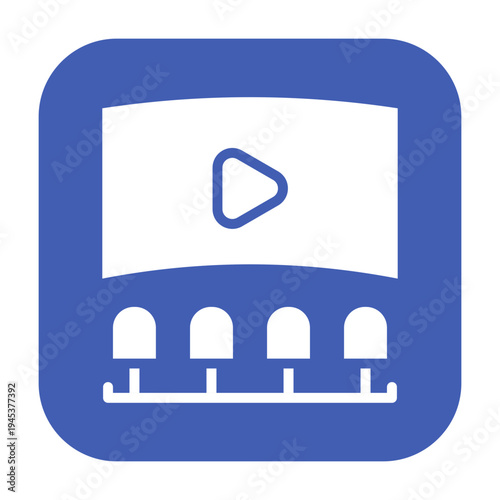 IMAX Screen Vector Icon