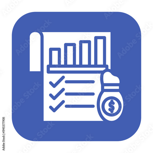 Budget Planning Vector Icon