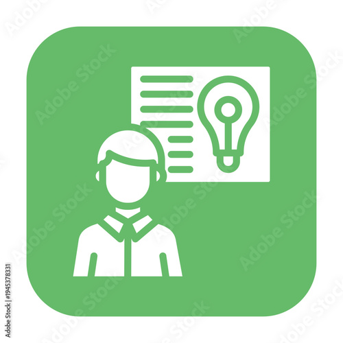 Pitch Deck Vector Icon